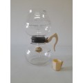 Antique Cory Glass Stovetop Double Bubble Vacuum Coffee Pot  