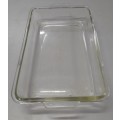Pyrex 231 Clear Glass Dish
