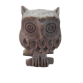 Handcrafted Soapstone Owl With Baby Inside