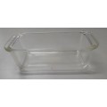 Pyrex 213 Clear Glass Loaf Pan Bread Baking Dish 1.5 QT. USA