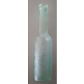 Aqua Glass Sauce Bottle