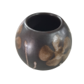 Brown Round Bud Vase