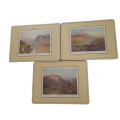 Jenners Pimpernel Placemats x 6 - Painted Scenes of Scotland