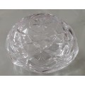 Stella Pressed Glass Candy / Ashtray / Jewelcase Trinket Box