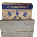 Vintage Linguaphone French Course - 78 rpm Records in Original Case Collectible