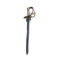 Brass and Steel Sword Shaped Letter Opener