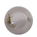 Vintage Alfred Meakin Bowl - Windmill, Girl and Tulips