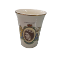 1953 Elizabeth II Coronation Porcelain Cup - Durban City Council - Sylvan England