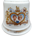 Charles & Diana Bells Whisky Wade Decanter (empty)