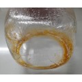Vintage CL Clear Glass Storage Container