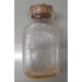 Vintage CL Clear Glass Storage Container