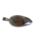 Vintage Stainless Steel Sauce Boat On Stand