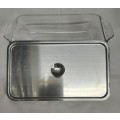 Oven Proof 441 1qt Glass Casserole Dish Bread Loaf With Lid Made In USA