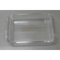 Vintage Arcuisine French 1 Clear Glass Baking Dish, Refrigerator Box, Oven To Table Replacement