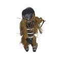 African Zambia Makishi Masquerade Doll