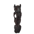 Unusual Bamana African Zoomorphic Carved Figure