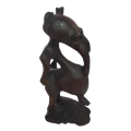 Unusual Bamana African Zoomorphic Carved Figure