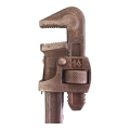 Safrex Guaranteed - Heavy Duty Steel Pipe Wrench Monkey Plumber - 14 inch