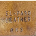 EL-PASO LEATHER BKS - Revolver holster