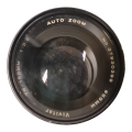 Vivitar 70-150mm 1:3.8 camera lens with bag.