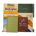 6 Hardcover books of South African