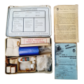 Vintage South Africa AA Automobile Association First Aid kit in tin with contents - contents expired