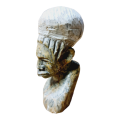 African man head - Soapstone art.