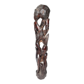 African wood carved sculpture
