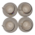 Old English M Johnson Bros England. 4 cups and saucers