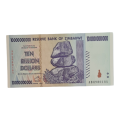 TEN BILLION ZIMBABWE DOLLARS