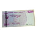 Zimbabwe 750000 Dollars, 2007,