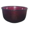 Arcoroc France Ruby Red Bowl