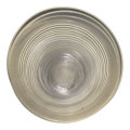 Clear Glass Custard Cups Ramekins Smooth Edge 3 Rings