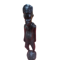 Handcrafted Wood African Man