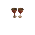 Small Brass Goblets