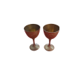 Small Brass Goblets