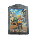 Freehouse `The Frog and Toad` The Famous British Pub Sign Collection