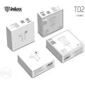 Inkax T02 Wireless In-Earpods - White