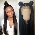Ear to ear 13x4 Lace Frontal 32inch Peruvian Hair Wig Straight  12A