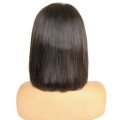 Peruvian Hair Wig Fringe Bob Black 12 inch  . Grade 12A