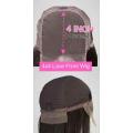 Peruvian Hair Wig Straight 24 inch with 4x4 3 way closure 12A