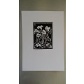 Gregoire Boonzaier Litho Print - Flowers - Signed in pencil