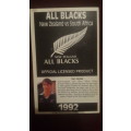 1992 Sports Deck Trading Cards All Blacks NZ vs SA # 4 Ian Jones