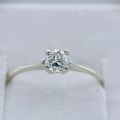 0.40CT White Gold Diamond Solitaire Ring