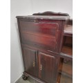 Vintage Ball & Claw Liquor Cabinet - possibly Antique
