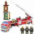 Lepin Lego 02086 City Fire Police Truck the Fire Engine