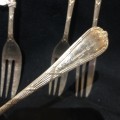 Cake forks silver plated(J)