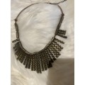 Necklace brass/copper necklace
