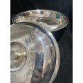 Serving/Entree dish silver plated(E)