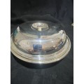 Serving/Entree dish silver plated(E)